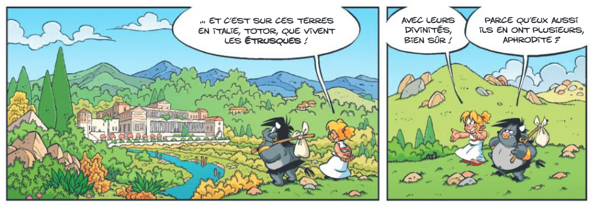 planche des petits mythos