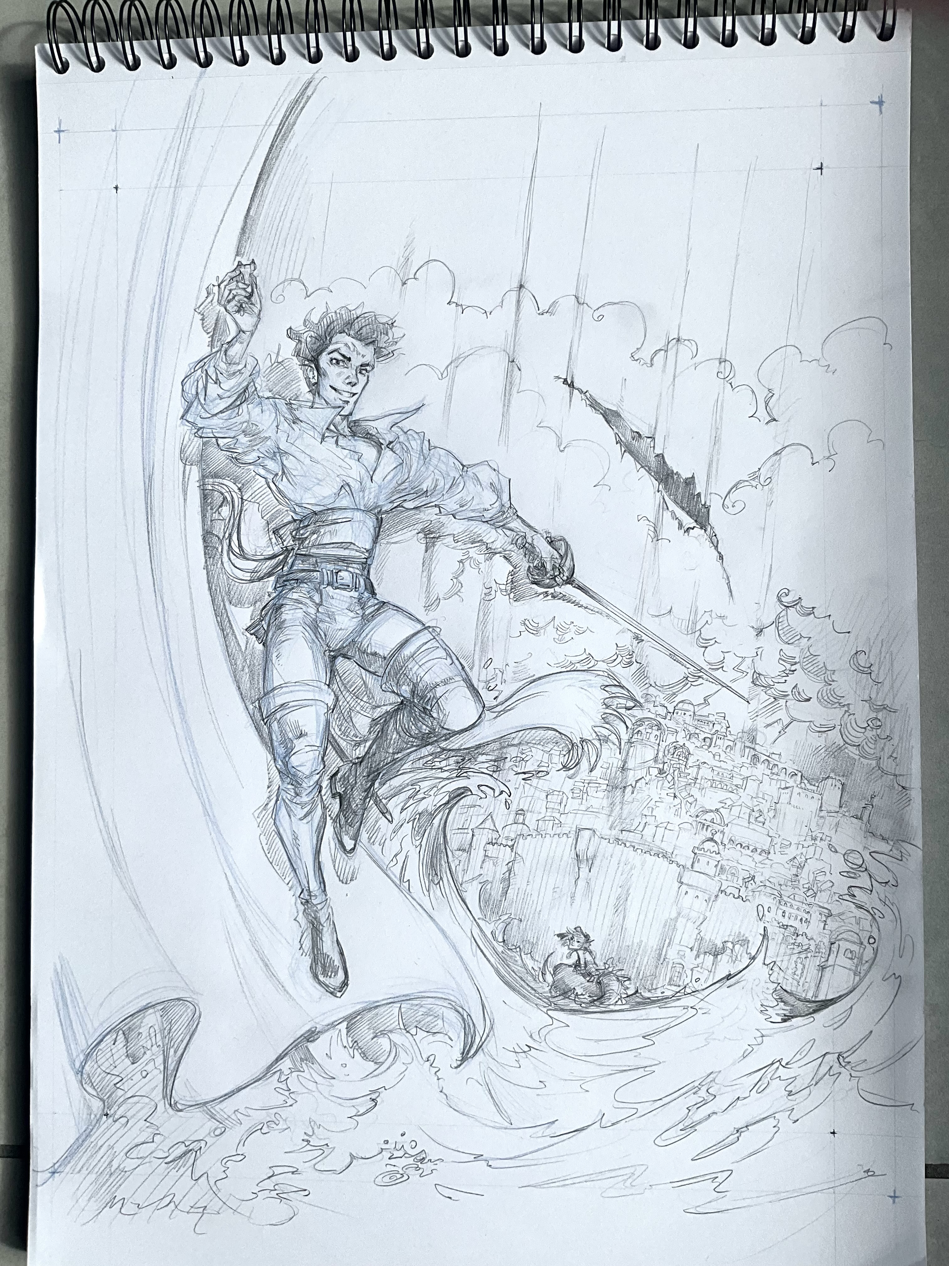 Recherches graphiques : Don Juan des Flots