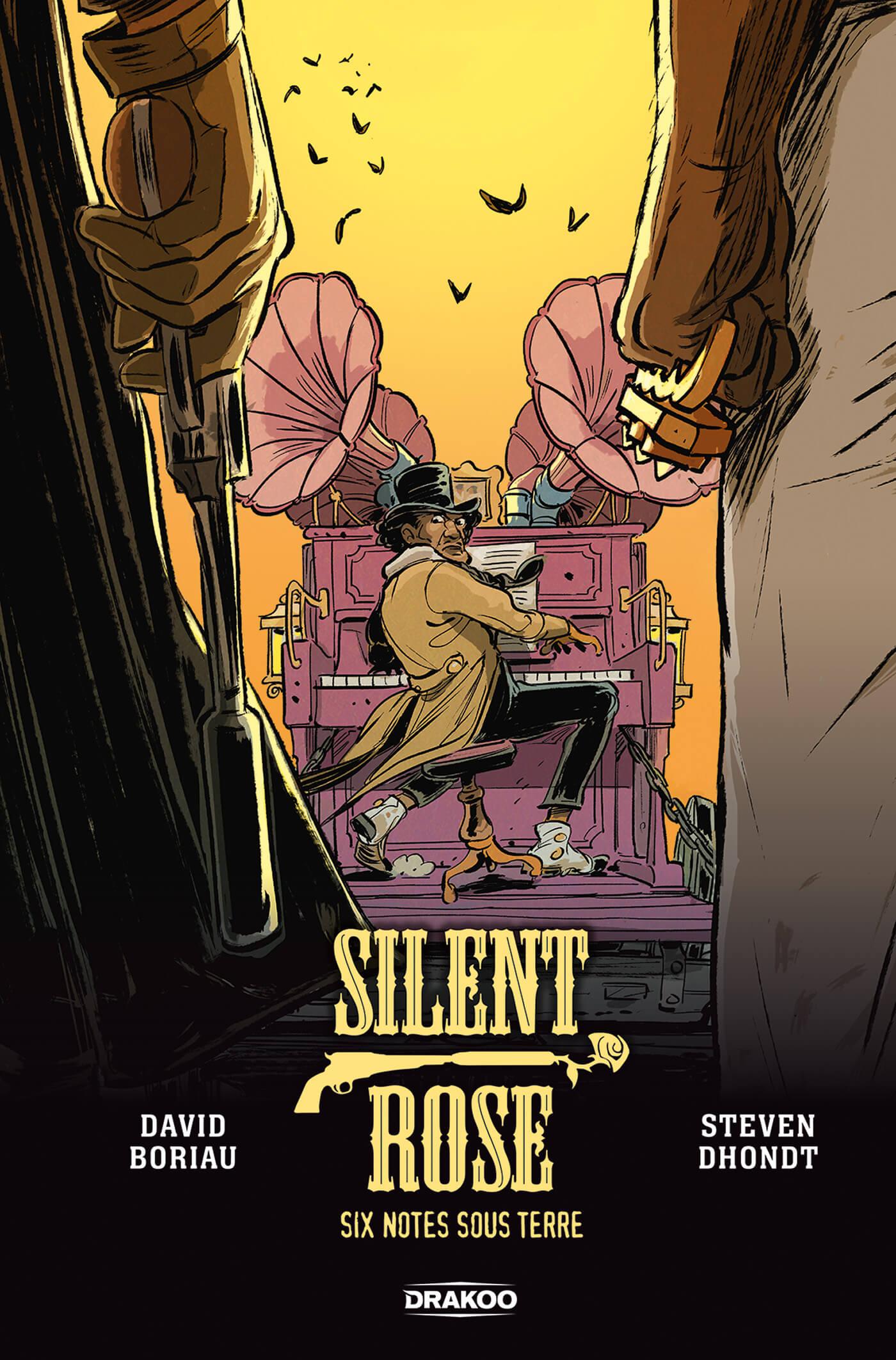 De la musique et des flingues dans Silent Rose.