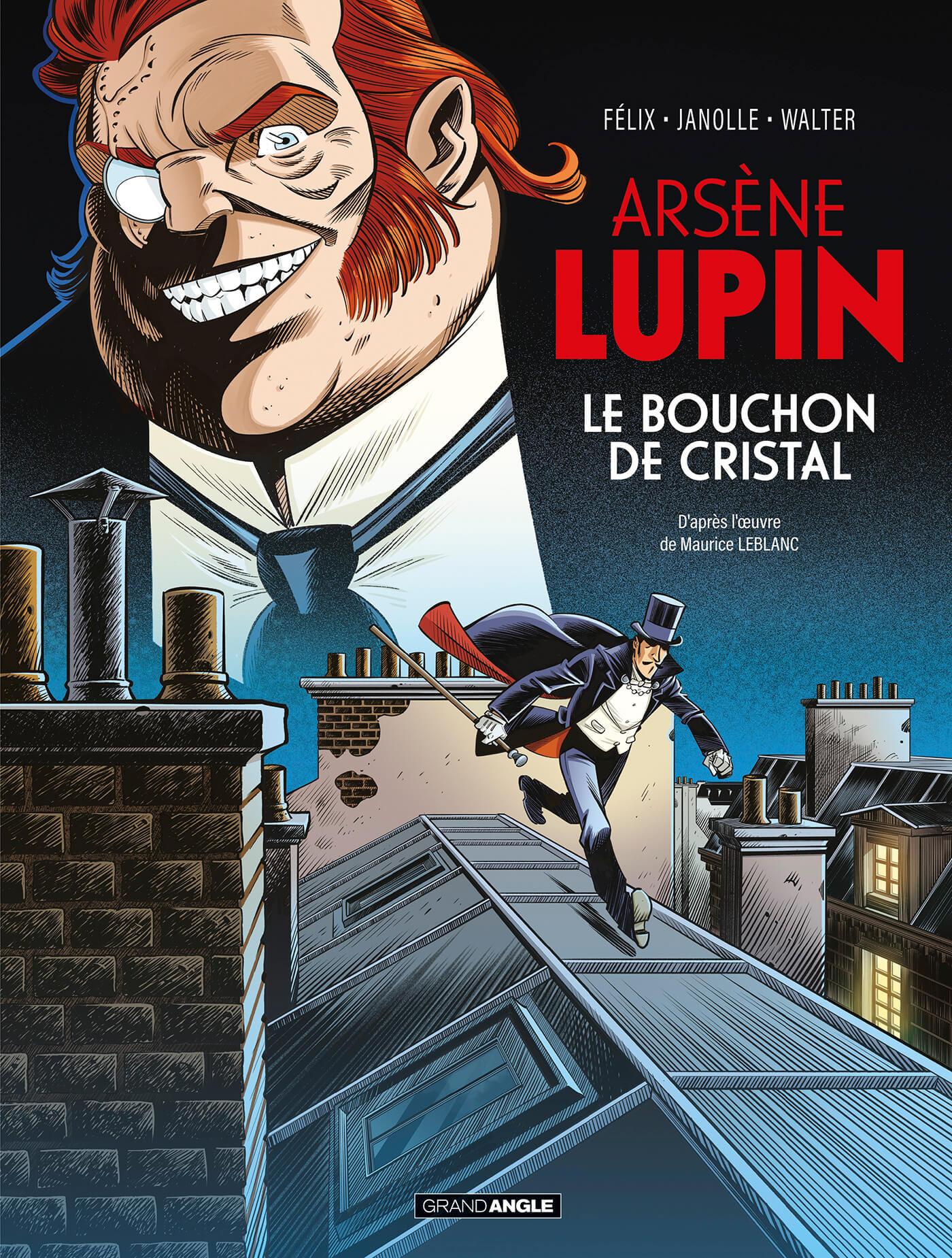 Avant la série, replongez dans la BD Arsène Lupin avec le bouchon de cristal.