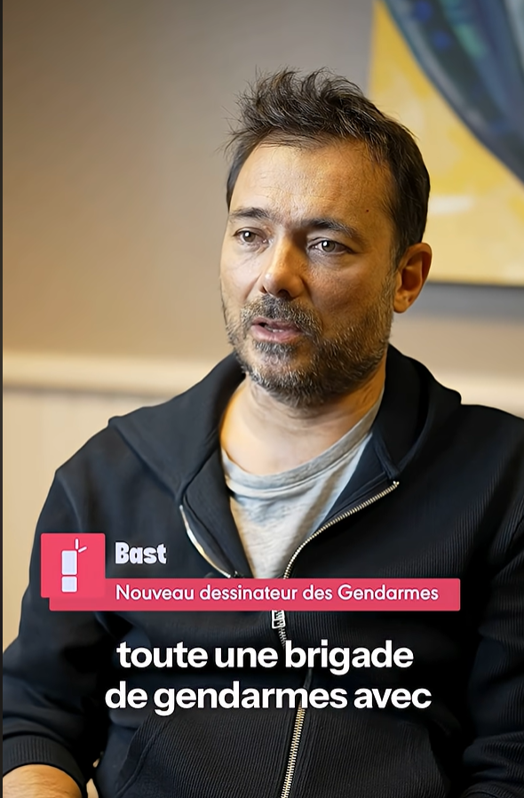 Bast, nouveau dessinateur des Gendarmes, se livre