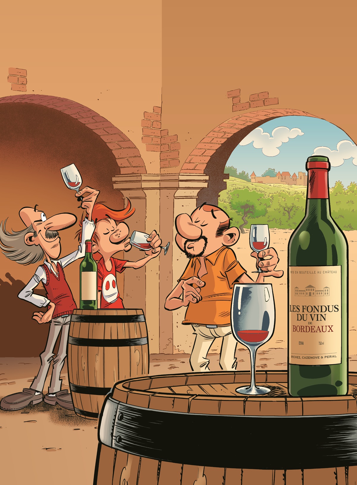 Idée cadeau : Les fondus du vin