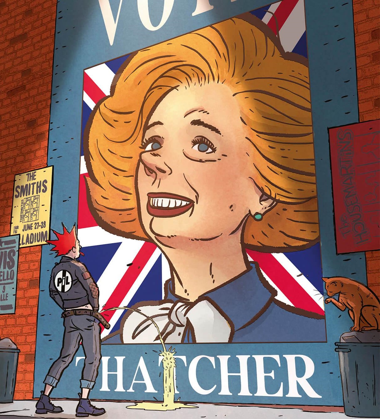 Margaret Thatcher dans une BD choc.