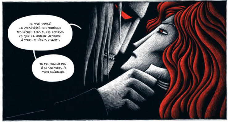 planche bd frankenstein