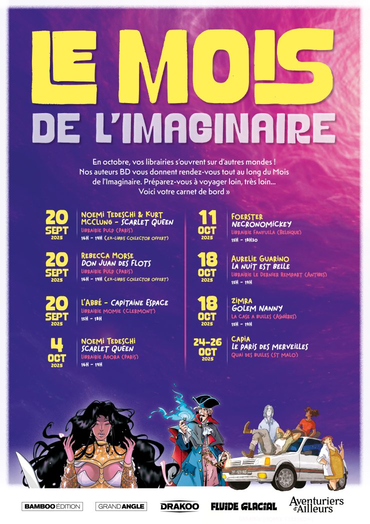 le mois de l'imaginaire affiche