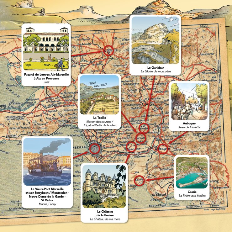 sur les traces de marcel pagnol